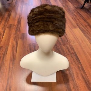 Monticello Model GENUINE MINK FUR Hat